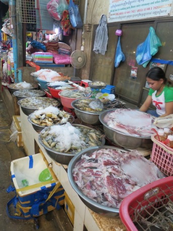 Fish for sale at the Old Market